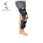 High quality good design black adjustable knee orthopedic brace