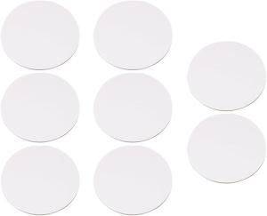 China Circle Art Canvas Panels 3mm Thick Acid Free Cotton Blank Oil Painting Canvas Boards wholesale