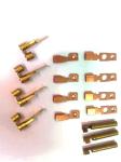 Brass Nickel Plating Progressive Metal Forming , Metal Stamping Parts Cable