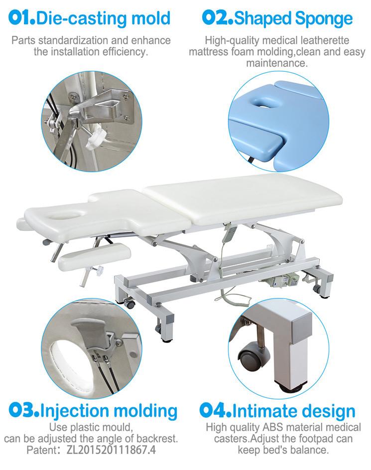 Electric facial bed beauty table massage salon tattoo bed price