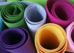 Professional Needle Punched Non Woven Fabric Colorful For Handbag Filter
