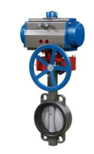 China Hydraulic Linkage Industrial Control Valves , Pneumatic Butterfly Valve wholesale