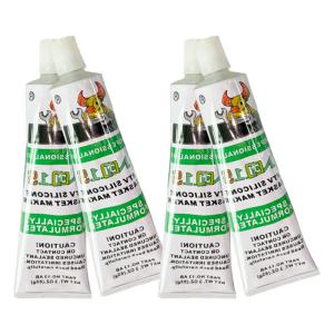 China Electronic Equipment Transmission Waterproof 85g Transparent RTV Silicone Sealant wholesale