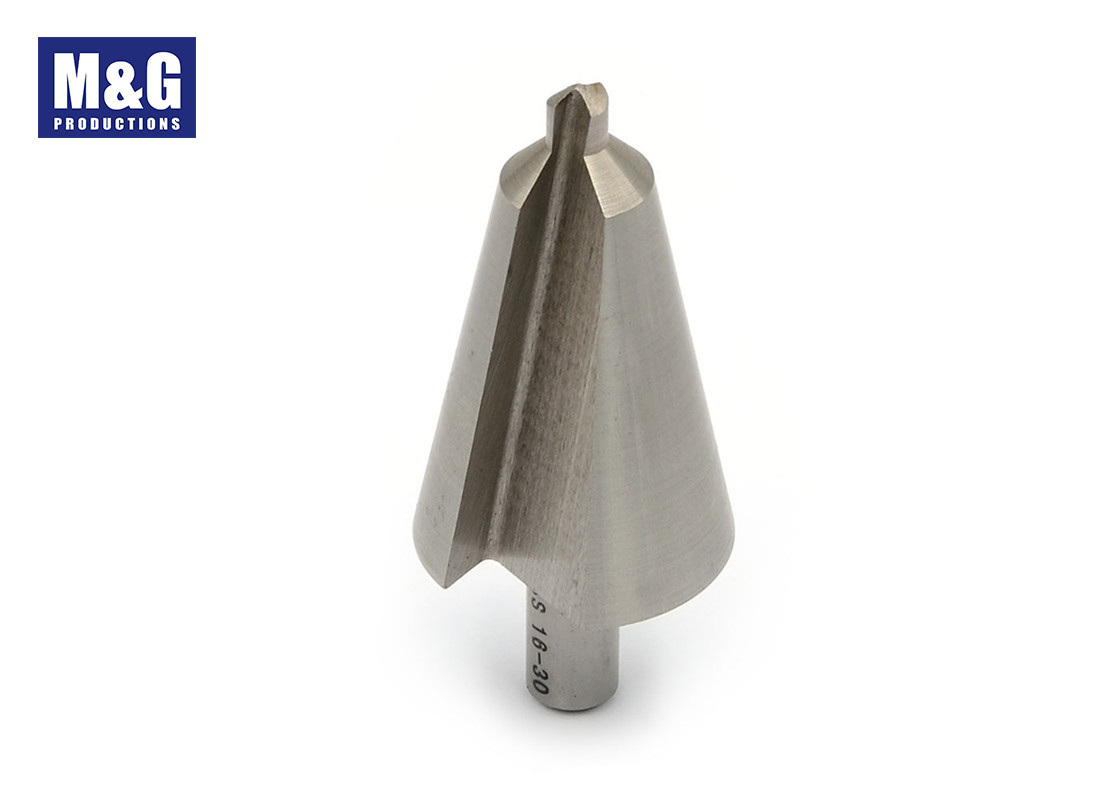 Round Shank Straight Flute HSS Conical and Tube Drill Bit For Metal Tube and Sheet Reaming Drilling