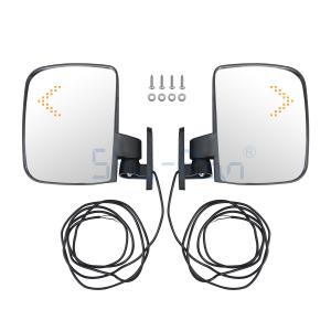 China Universal Golf Cart LED Side Mirrors / Rear View Mirror For Club Car ,Ezgo,Yamaha wholesale
