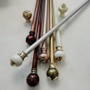 China Wrought Iron 22 Inch 5.8 Metre Removable Curtain Rod wholesale