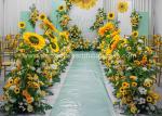 Wedding Artificial Silk Flowers Fake Flower Runner 30cm 45cm 50cm