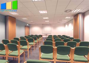 China Movable Dividing Folding Door Sliding Dividers Melamine Wooden Partition wholesale