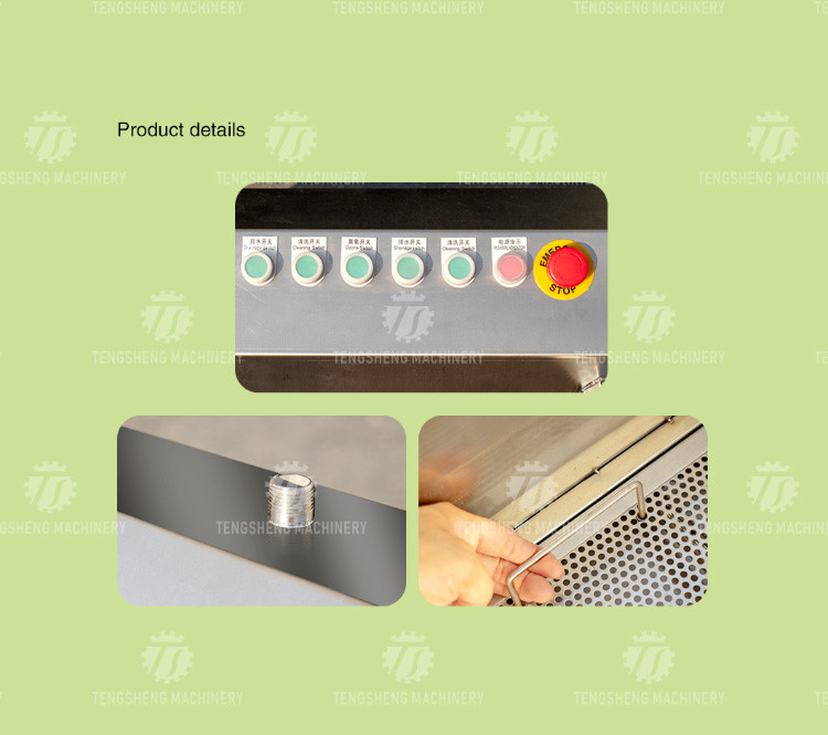 150KG Commercial fruit and vegetable washing machine large bubble washing machine spinach lettuce washing machine