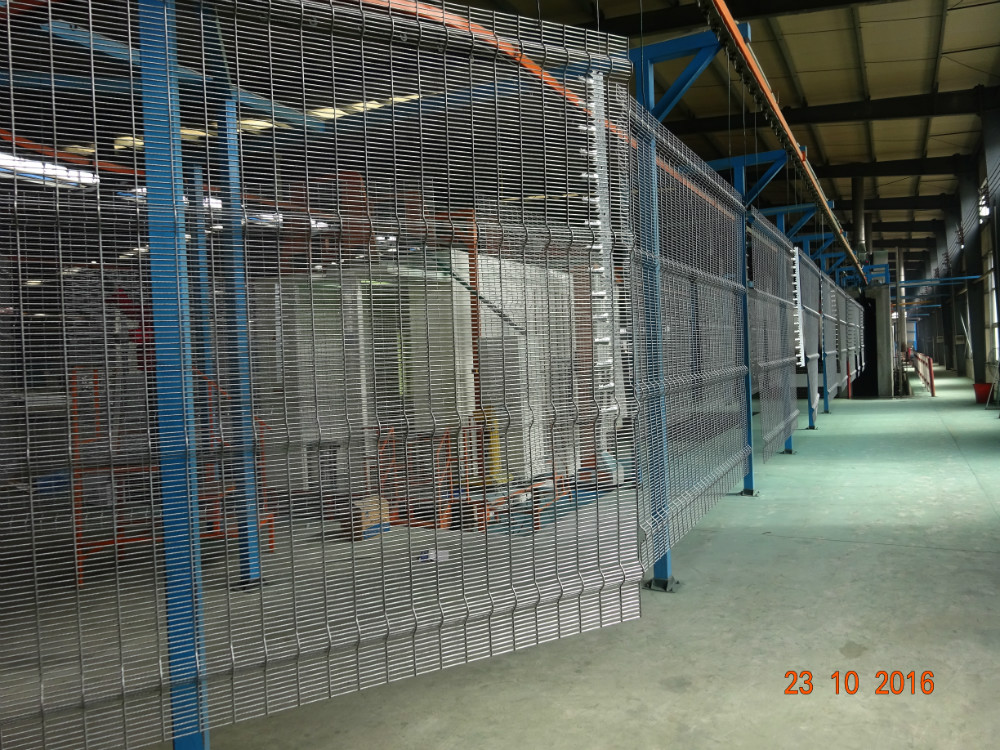 anti climb perimeter fence high security mesh