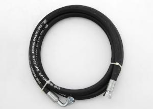 China DN10 Custom Hydraulic Hose SAE 100 R1 AT BSP Female 90 Degree wholesale