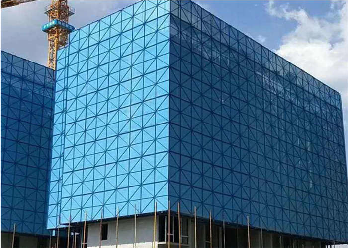 Powder Coated Building Site Screens Formwork Self Climbing Scaffold System