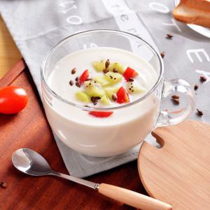 China Large Capacity 500 Ml Sublimation Glass Mug Microwavable wholesale