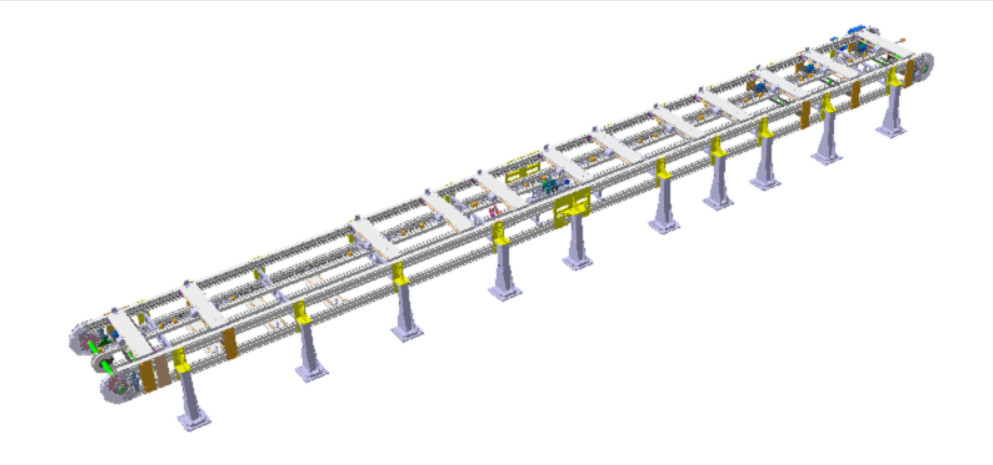 Power And Free Overhead Conveyer