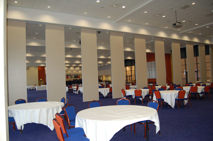 Aluminium Sound Barrier Walls Wedding Halls Partition Wall Sliding Folding Doors For Hotel