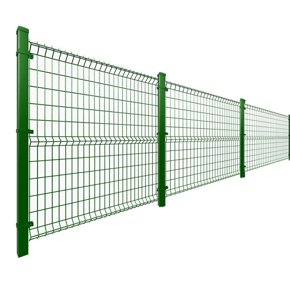 Home Outdoor V Mesh Security Fencing Decorative 3D Curved Welded Wire Mesh Garden