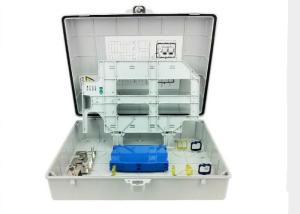 China Outdoor Fiber Optic Termination Box 48 Core Wall Mounted Enclosure Box For FTTB wholesale