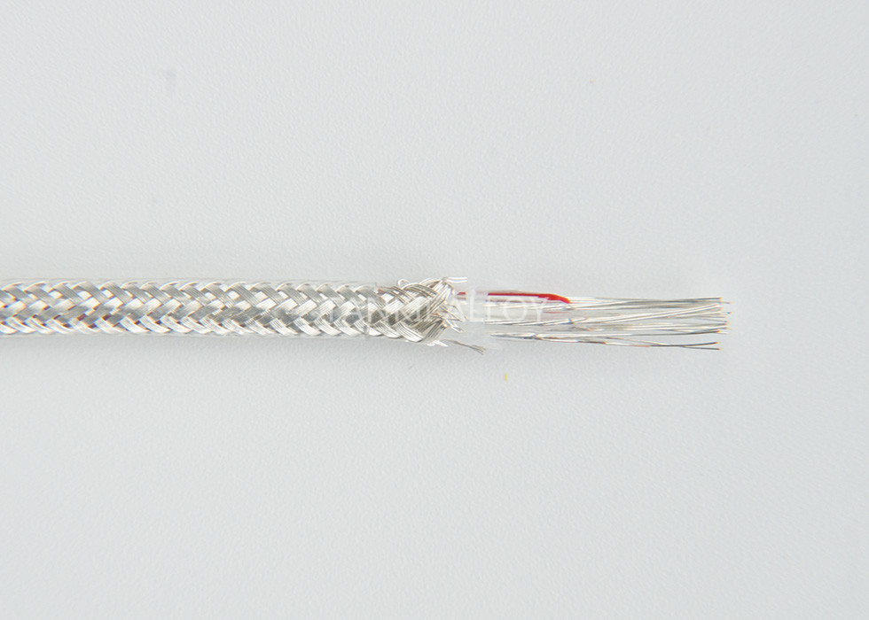 Insulation Type J Thermocouple Wire Solid Shape Thermocouple Compensating Cable
