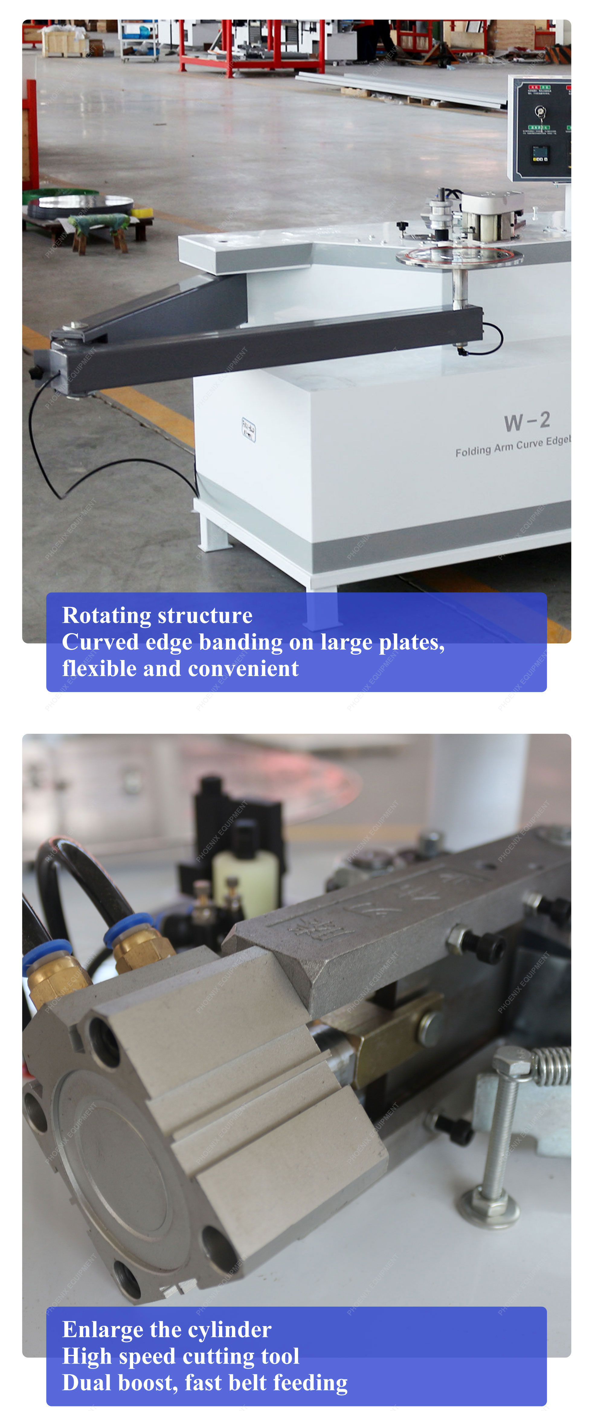 Auto Edge Bander Machine for MDF Straight and Bevel Laminate Corner PVC Small Edge Banding