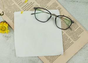 China 15*15 cm Microfiber Glasses Cloth , Suede Microfiber Guitar Cleaning Cloth wholesale