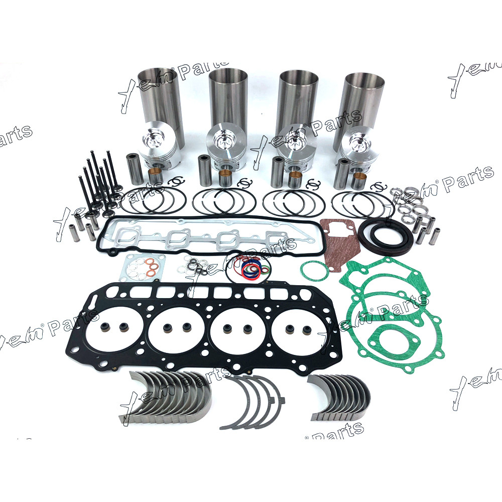4TNE98 4TNE98-NMH Overhaul Rebuild Kit , Komatsu 4D98E Engine Overhaul Gasket