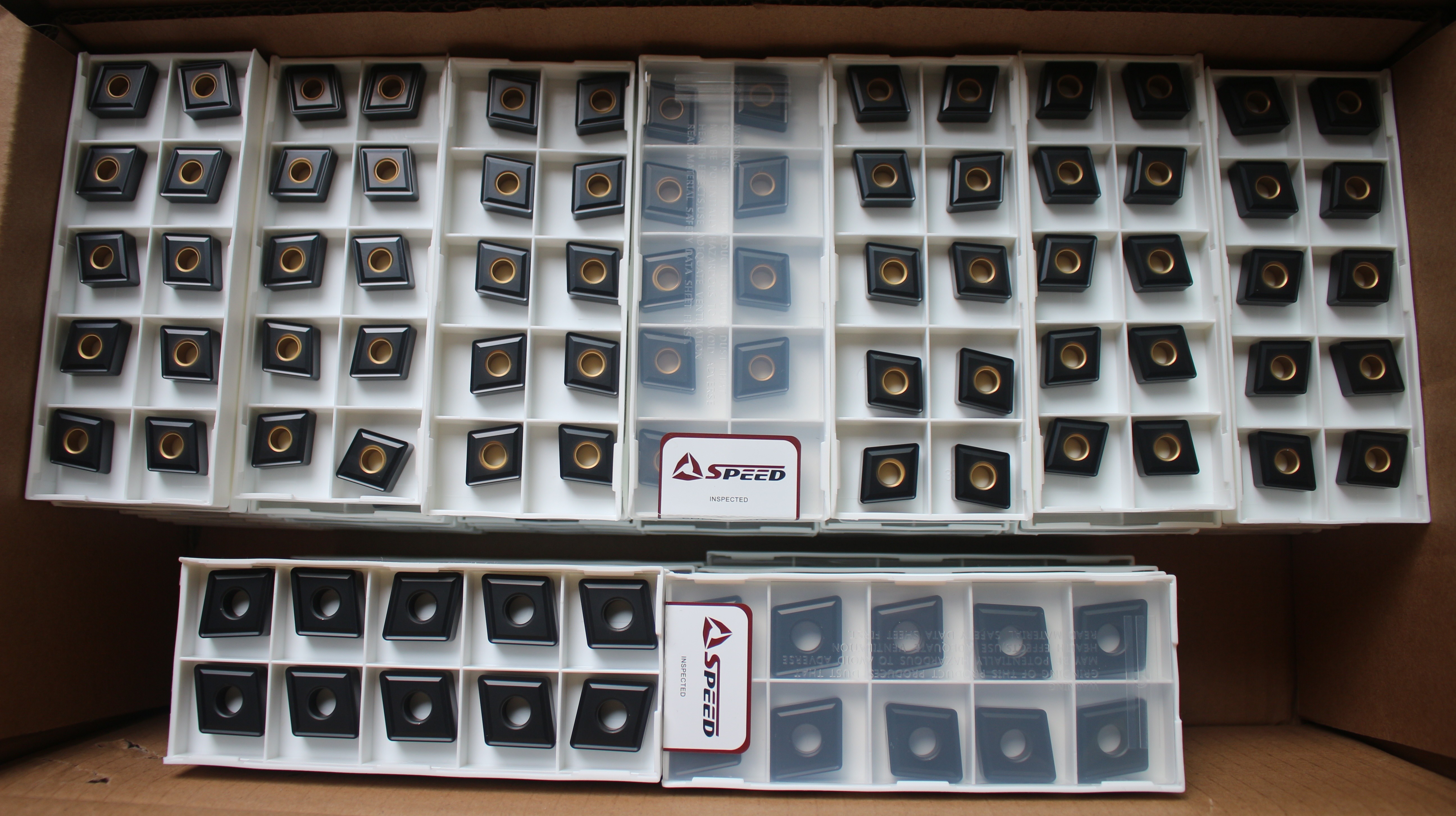 Wear Resistant Carbide Inserts For Cast Iron TNMG1604 WNMG0804 CNMG1204 Black CVD Coating