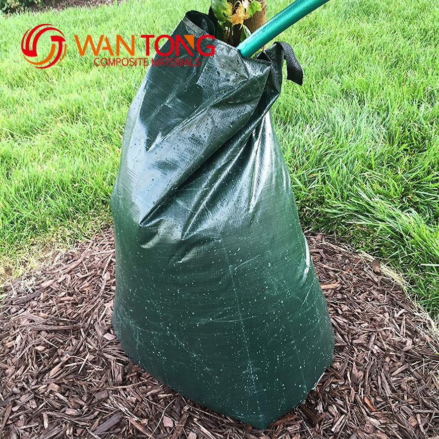 15 Gallon PVC Mesh Slow Release Drip Irrigation Tree Watering Bag for Optimal Watering