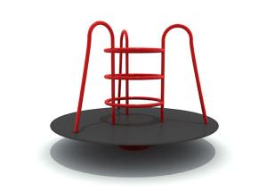 China Sturdy Outdoor Rotating Playground Equipment High Temperature Baking Finished wholesale