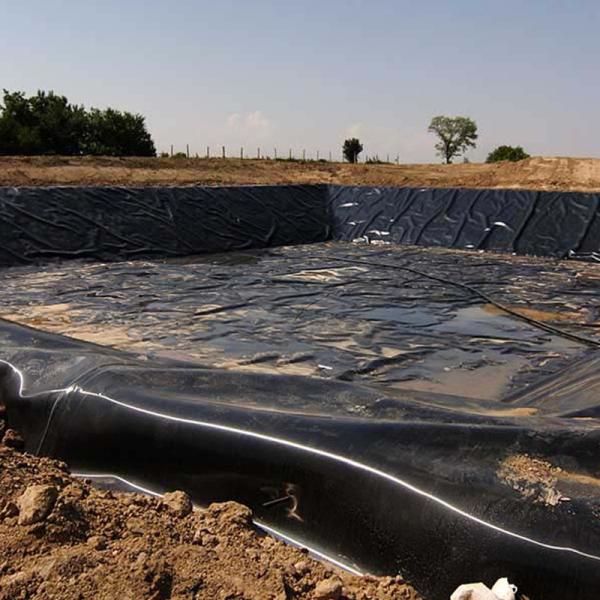 Industrial Style 1mm Geomembrane Pond Liner HDPE Plastic Liner Geomembrane Pond Liner For Fish Pond Made PVC LDPE LLDPE PP Materials For Landfill