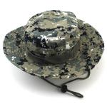 Eco Friendly Outdoor Fisherman Hat 7cm Brim Camouflage Military Boonie Hats