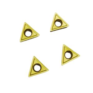 China Yellow TCMT090204-V Indexable Carbide Inserts For Hardened Steel wholesale
