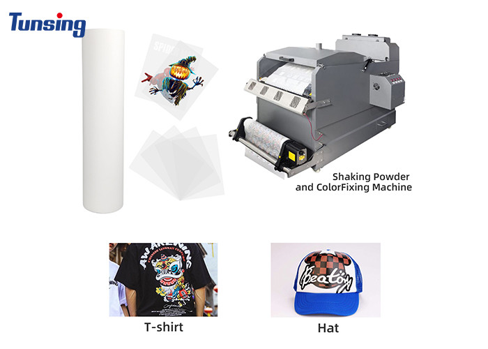 Digital Inkjet Printing 0.075mm Thickness Double Side Matte Heat Transfer Dtf Printing Film