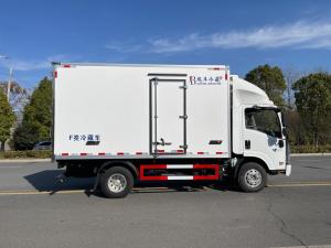 China Strong Refrigeration System Isuzu M100 Refrigerated Truck Commercial Vehicles wholesale
