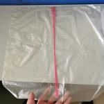 Medical PVA Dissolvable Laundry Bags Cold / Hot Water Soluble Washing Bag