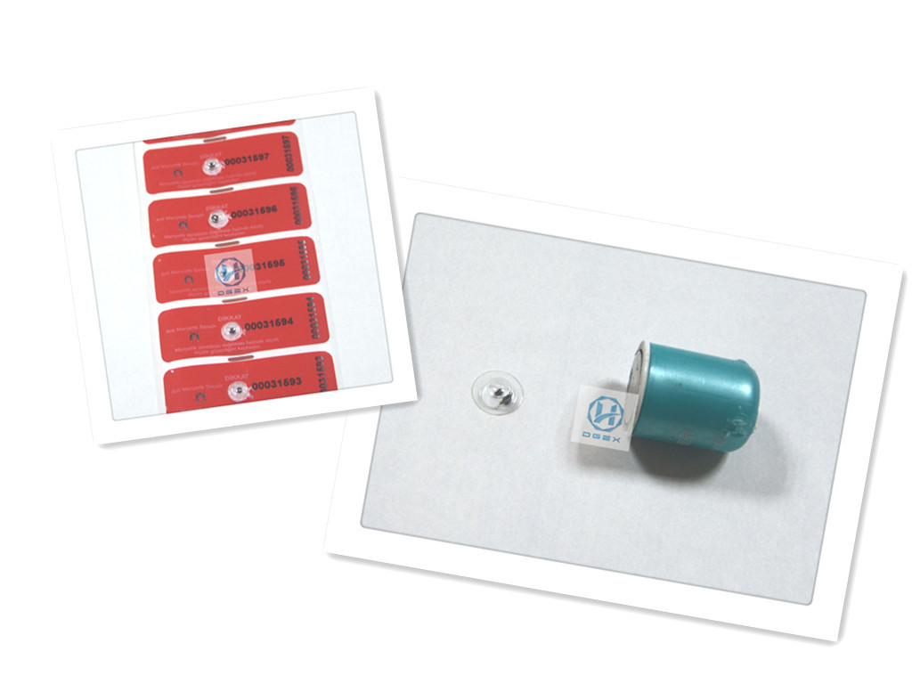 Anti - Magnet Tamper Evident Security Stickers With 30mm Distance