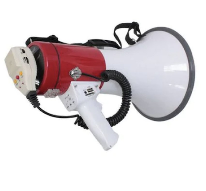 1.5kg Public Speech Alarm Outdoor Bullhorn Speakers Megaphone With Alarm