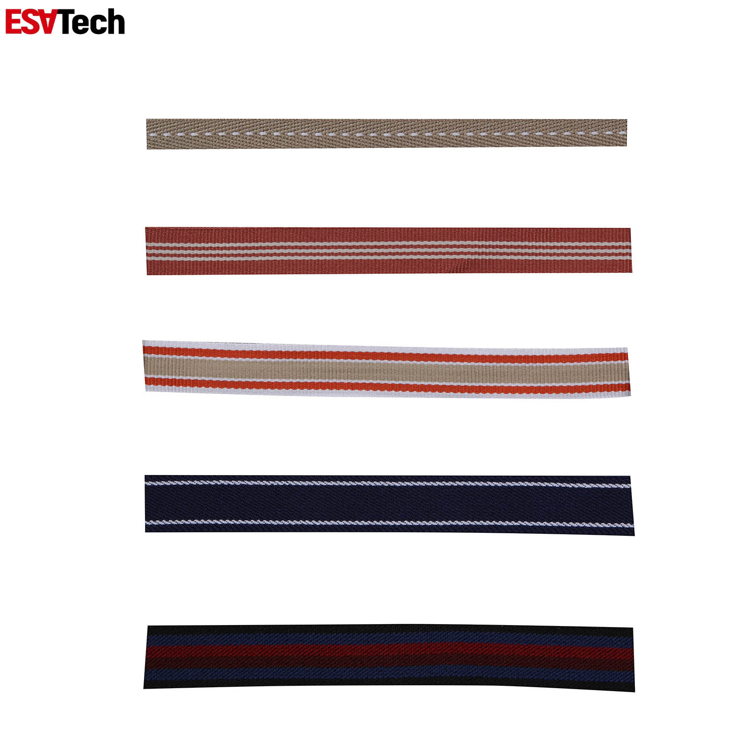 Blue Reflective Webbing Waterproof Glow In The Dark Tape For Clothes