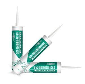 China SS550 General Purpose Neutral RTV Silicone Sealant For Windows And Doors 500ml wholesale