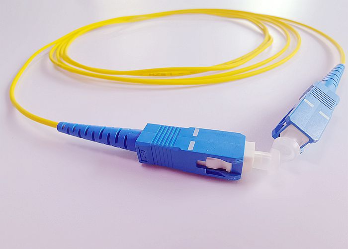 LSZH 2.0mm Ftth Simplex Fiber Optic Patch Cord SC UPC