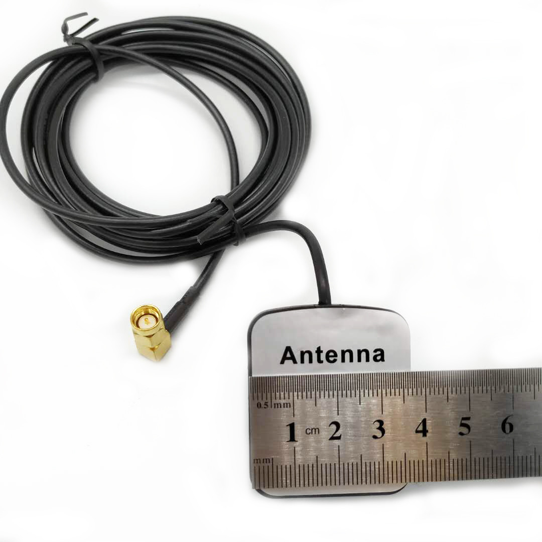 External Vehicle Gps Antenna Car Gps Aerial Sma Smb Mcx Connector 3.0DBI Gain