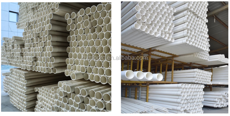 STANDARD Thickness PVC Pipe 4 Inch Water Pipe Manufacture 3M/6M/2.9M/5.8M Length
