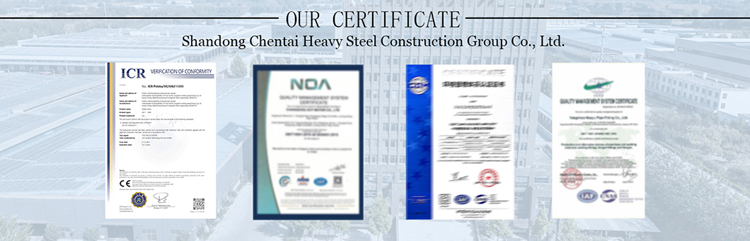 Steel Structure Workshop Metal Frame Warehouse High Intensity
