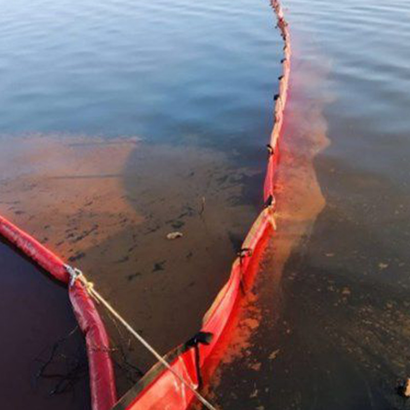 type 3 Geotextile Floating Sediment Curtain turbidity For Water Pollution