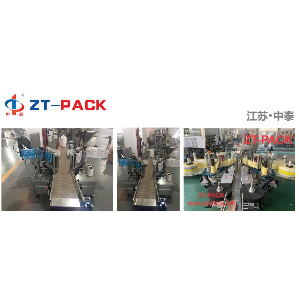 Self Adhesive Sticker Labeling Machine for PET Plastic Glass Round Square Shaped Bottle