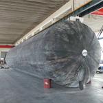 Durable Ship Launching Airbags Cylindrical Shape For Shipbuilding Ship Repair
