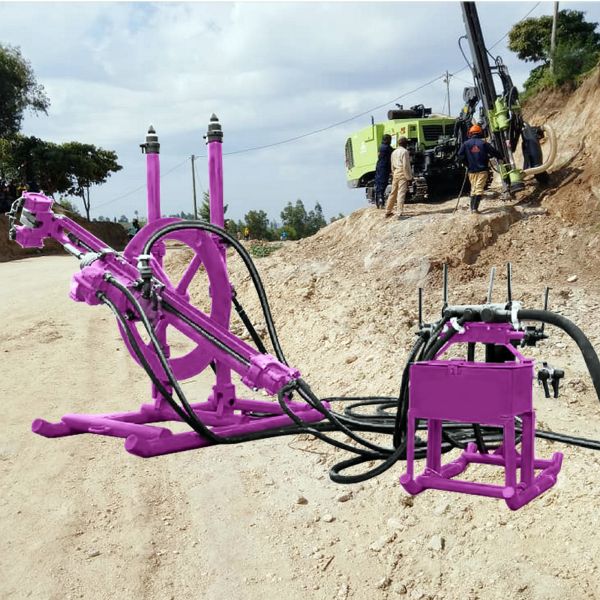 Pneumatic Drilling Rig Slope Stabilization Borehole Drilling Machine Mining DTH Drilling Equipment