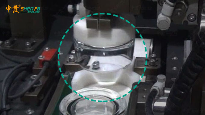 SF-SHR460 Four Color Screen Printing Machine For Cosmetic Jars