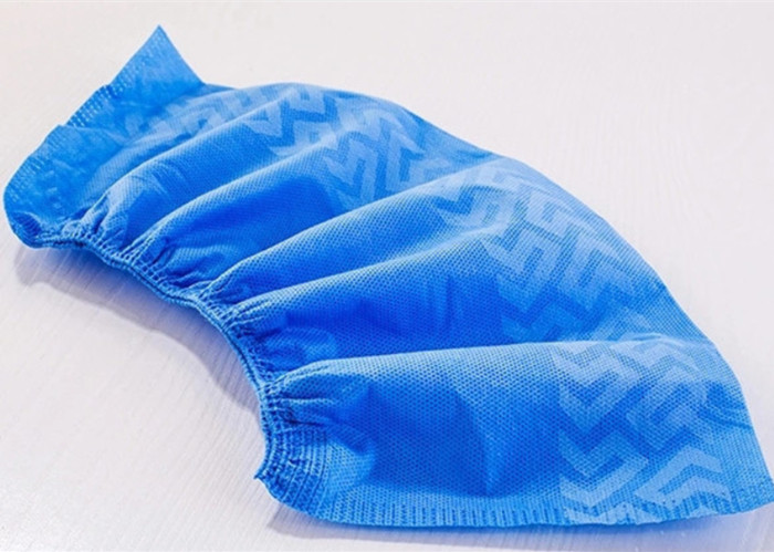 CE FDA ISO13485 Anti Skid 16*40cm Non Woven Shoes Cover