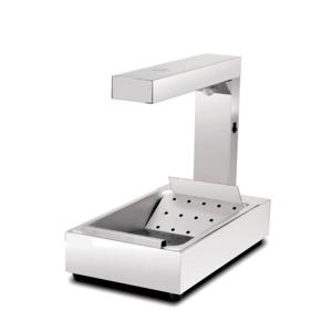 China Fast Food Restaurant Equipment Chips Worker And Potato Warmer Showcase wholesale