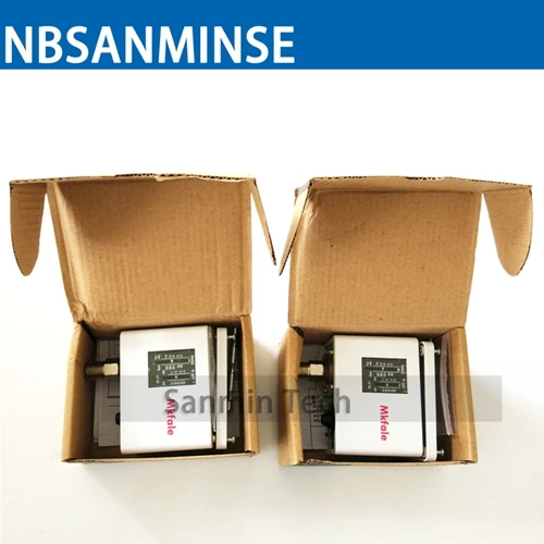 NBSANMINSE PC55 Pressure Switch G1/4 NPT1/4 DC24V AC110V 220V For Refrigeration System Available In Air Water Fluid Stable